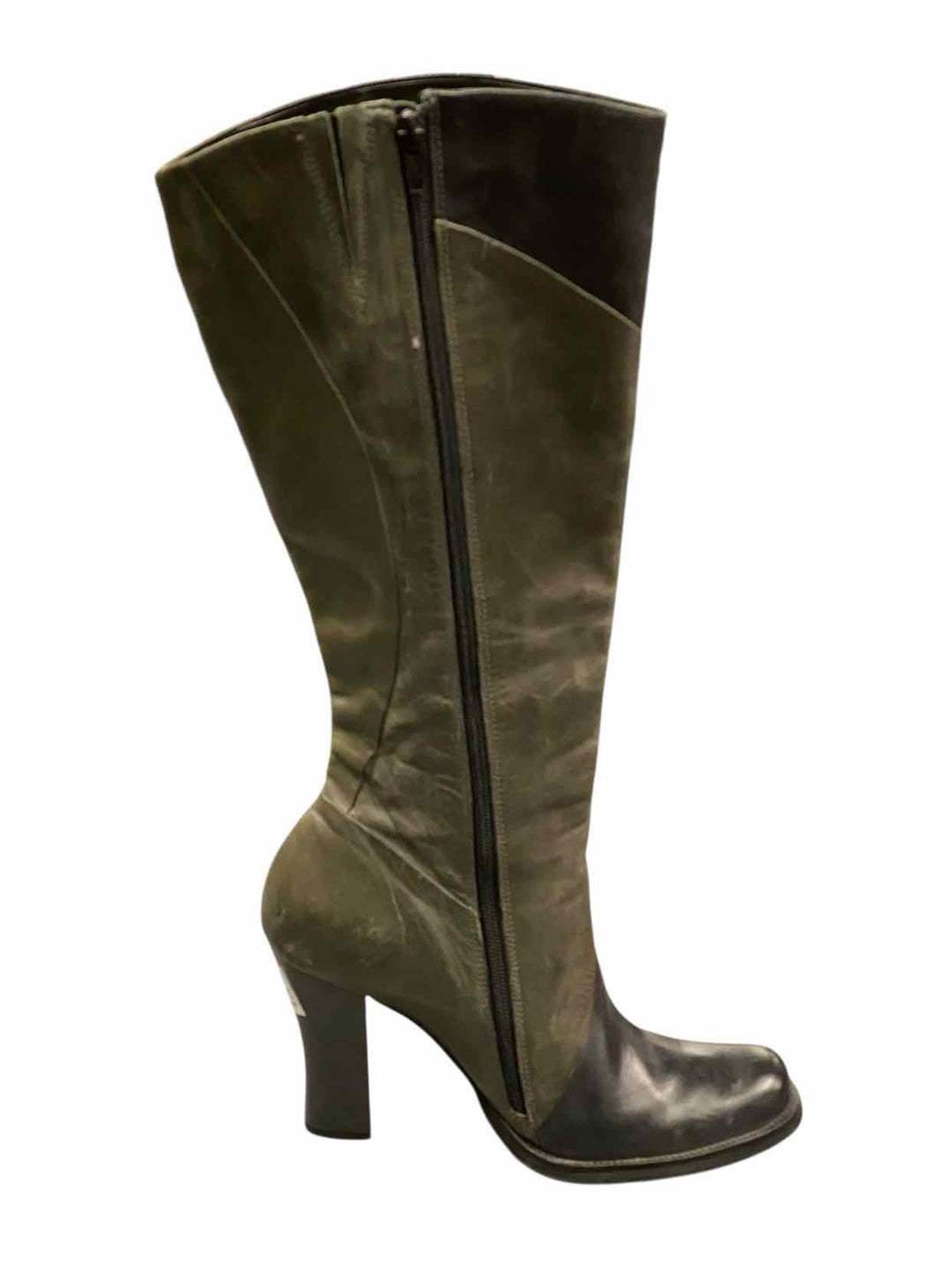 Kenneth Cole Shoe Size 9 Green Heel Boots(knee)