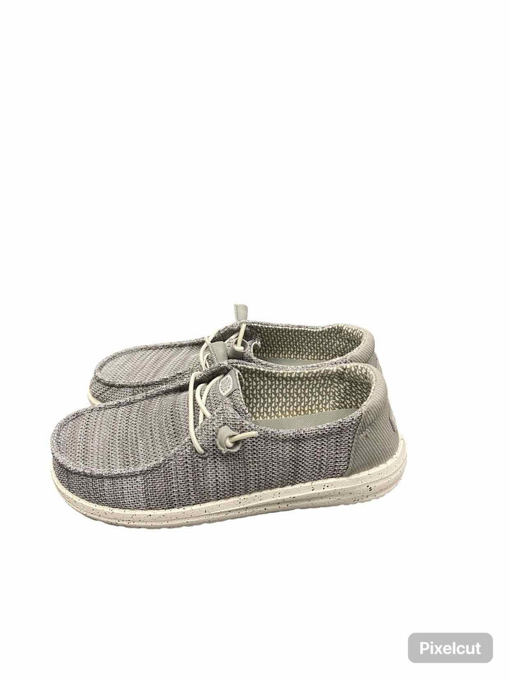 Hey Dude Shoe Size 7 Grey NWT Wendy Stretch Sox Flats