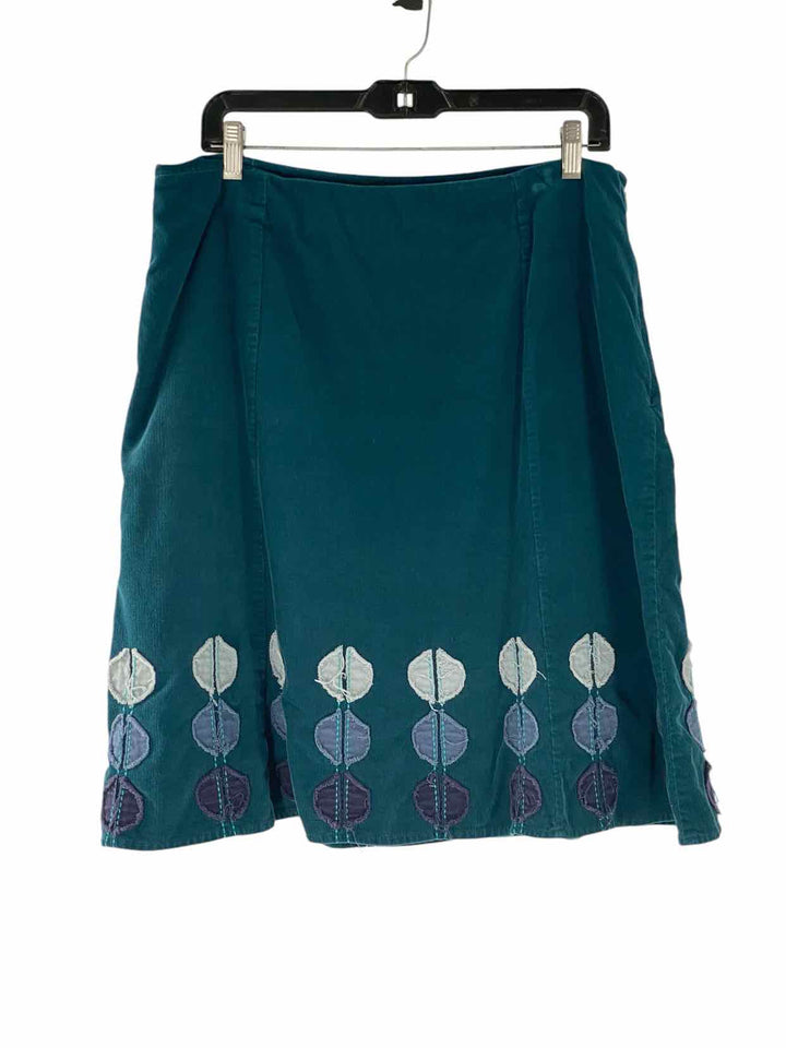 boden Size 12 Teal Skirt