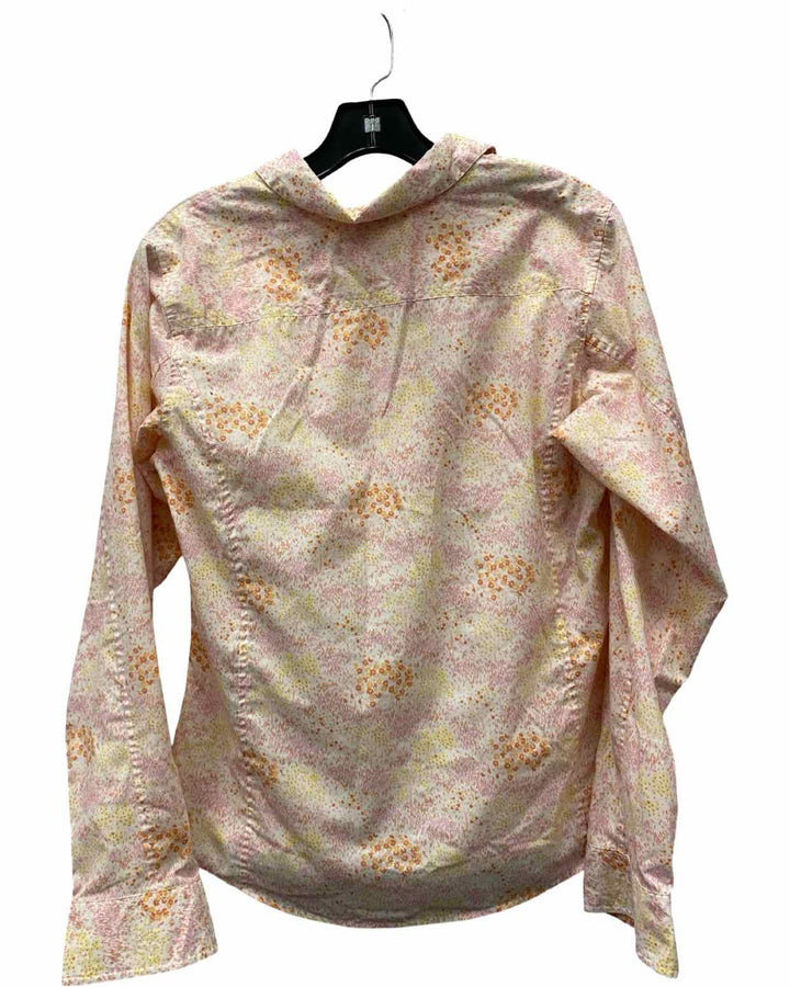 Patagonia Size 12 Pink Print Long Sleeve Shirts