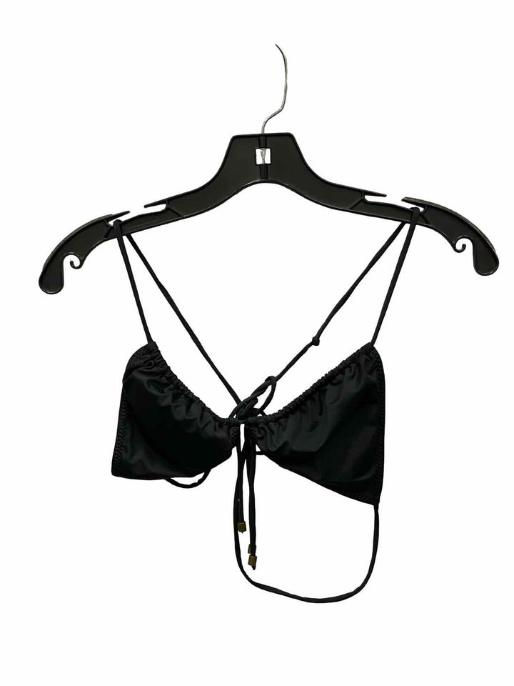 Faherty Brand Size L Black Swimsuit Top