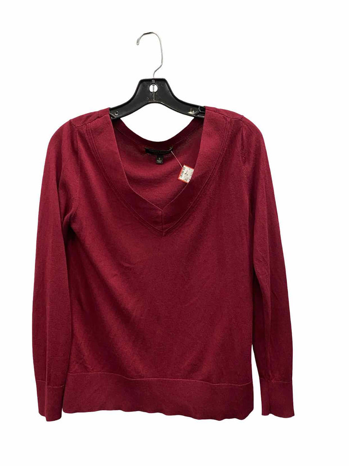 Banana Republic Size S Maroon 85% Silk/ 15% Cashmere Sweater