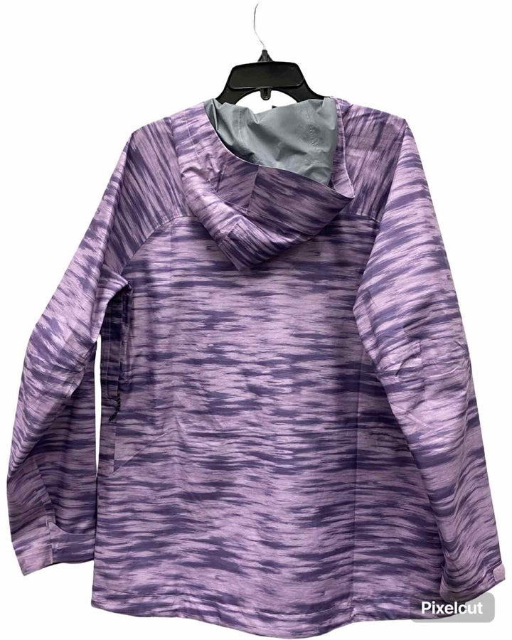 Mountain Hard Wear Size L Prairie Sage Grey Print Jacket (Outdoor)