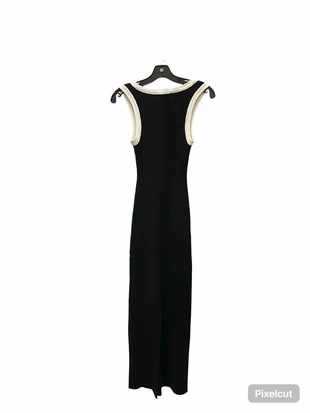 Elan Size S Black White 85% cotton Dress