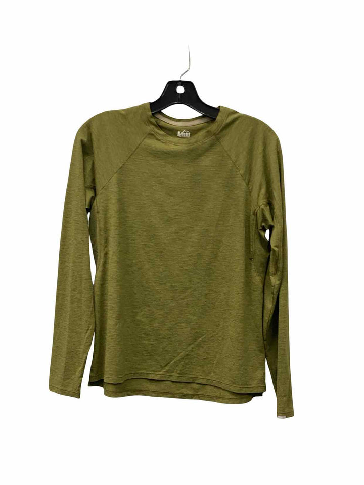 REI Size S Green Athletic Long Sleeve