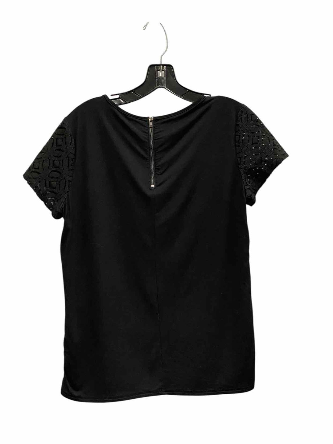 Market & Spruce Size S Black Short Sleeve Shirts