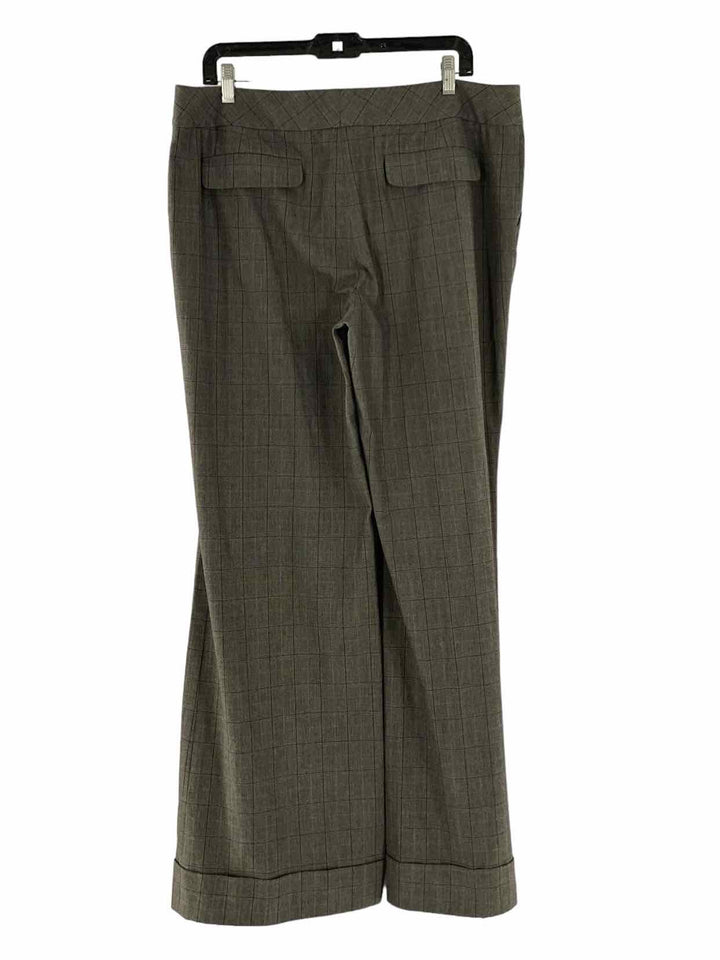 Semantiks Size 16 Gray Plaid Pants