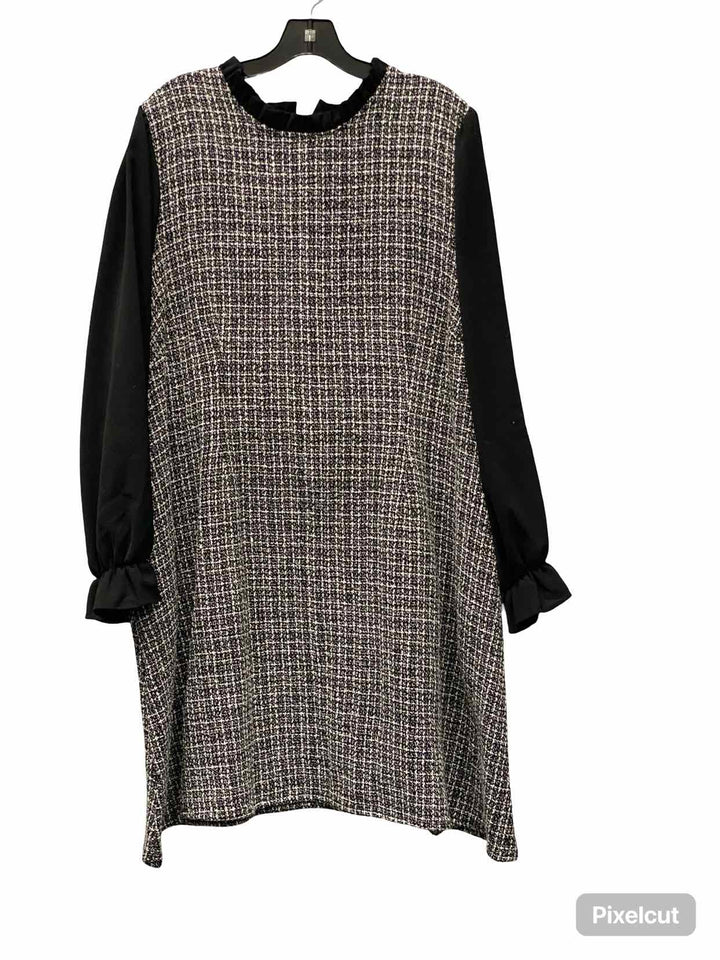 Bloomchic Size 2XL Black White Dress