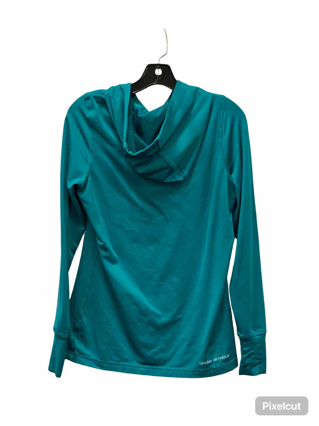 Under Armour Size M Turquoise Athletic Long Sleeve