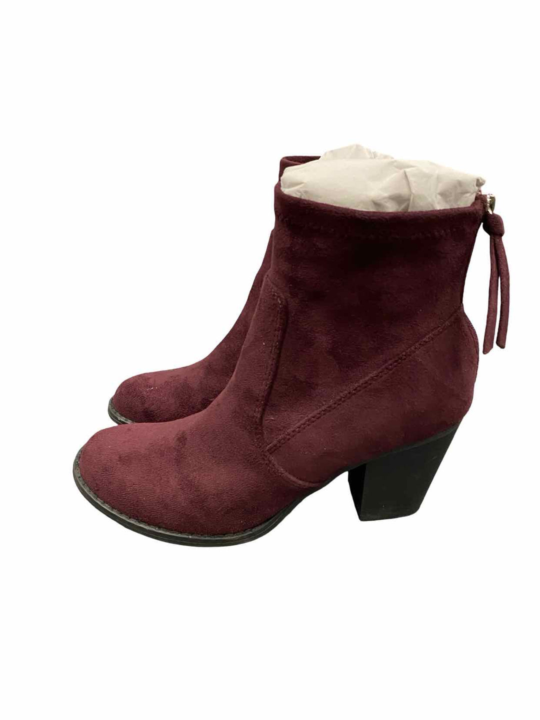 DV 8 Shoe Size 7.5 Plum Manmade Boots(Ankle)