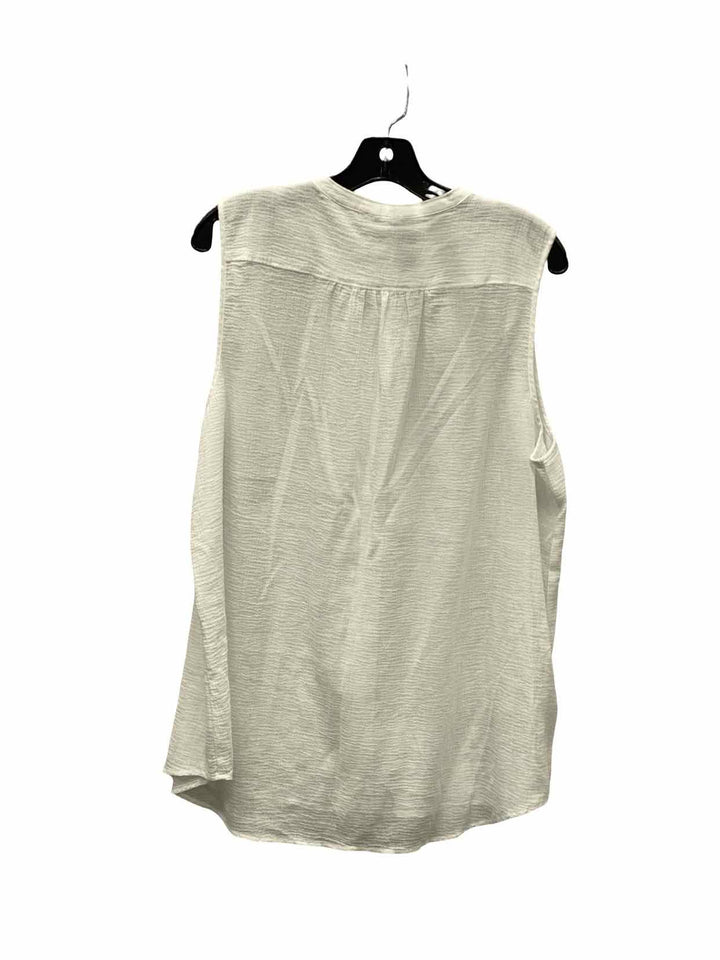 Tommy Bahama Size XL White 100% cotton Tank Top