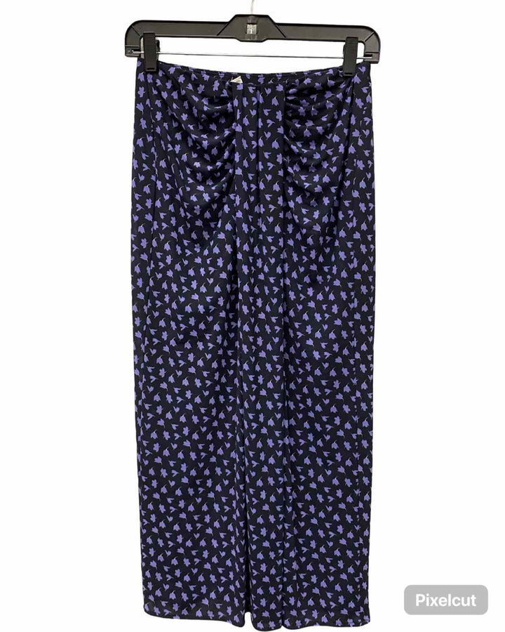 Cabi Size XS Navy Blue Purple Skirt