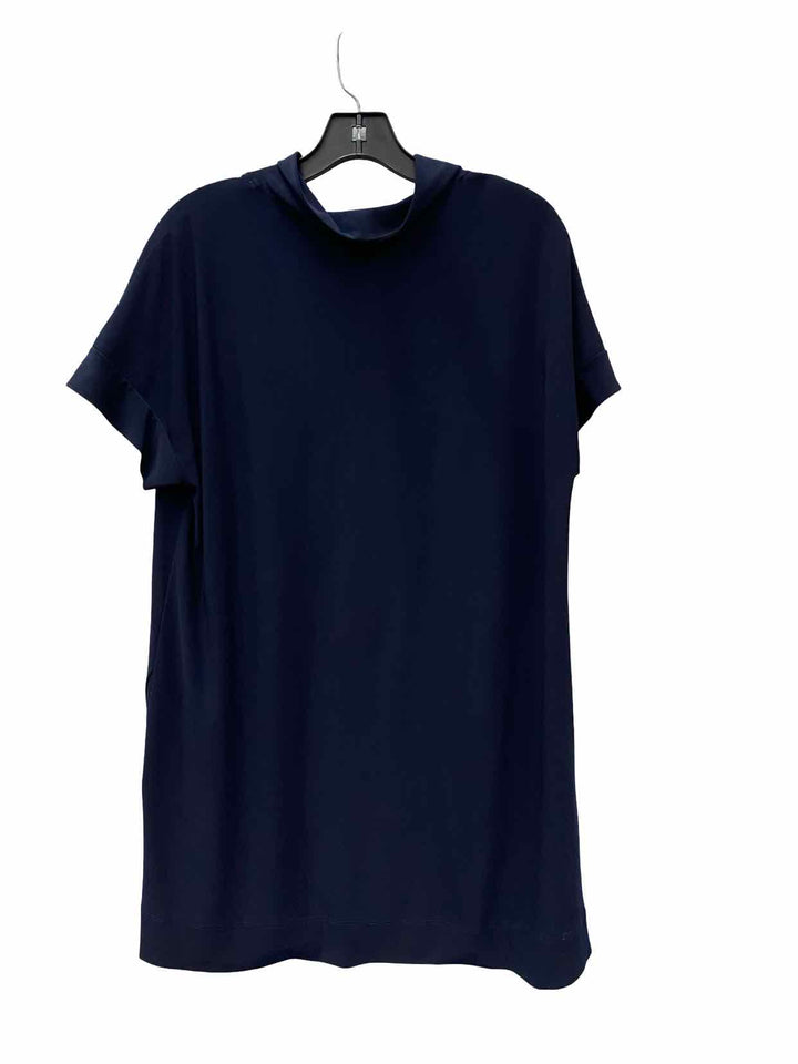 Joseph Ribkoff Size 12 Navy Short Sleeve Shirts