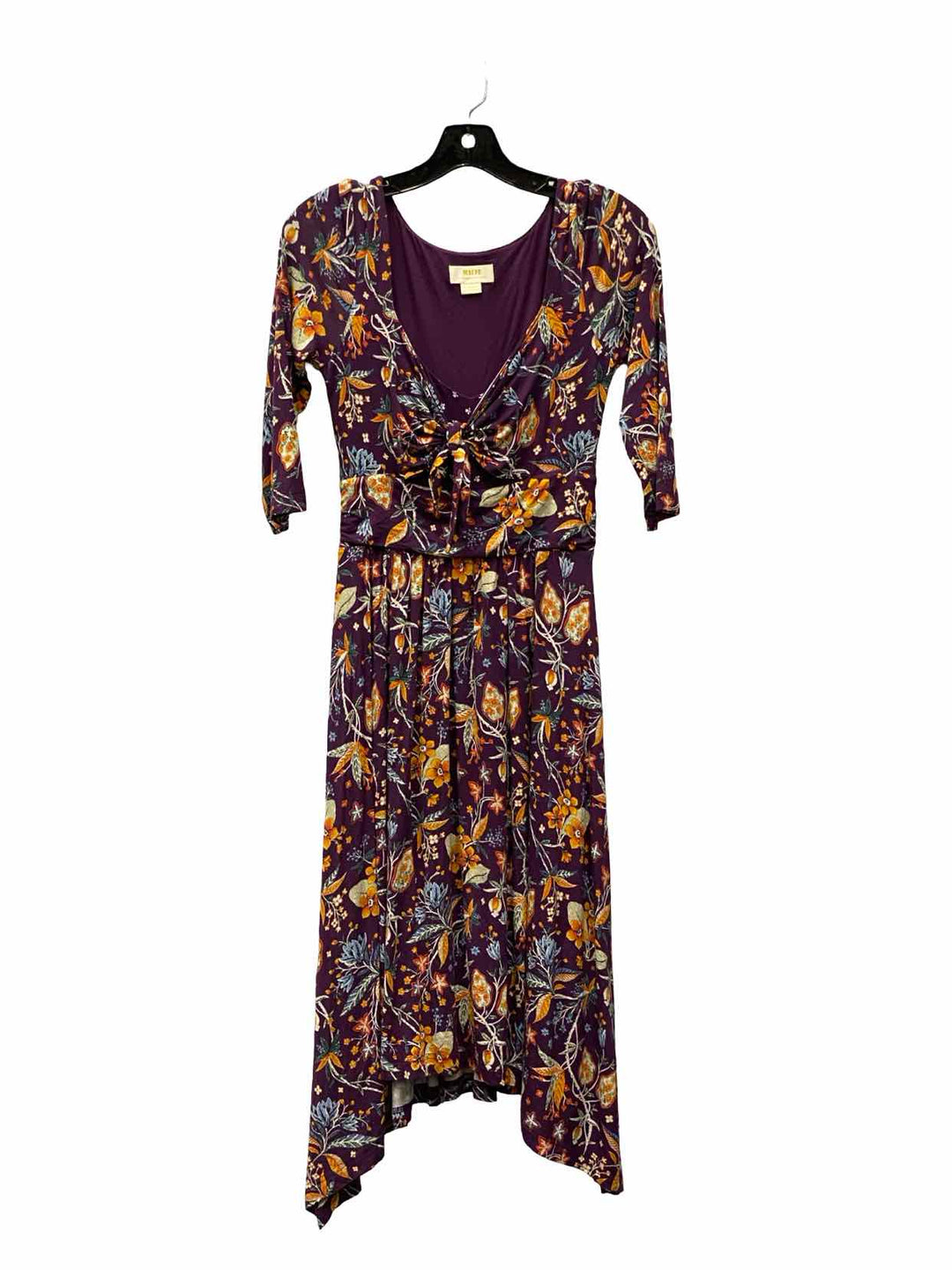Maeve Size XS Purple Floral Dress