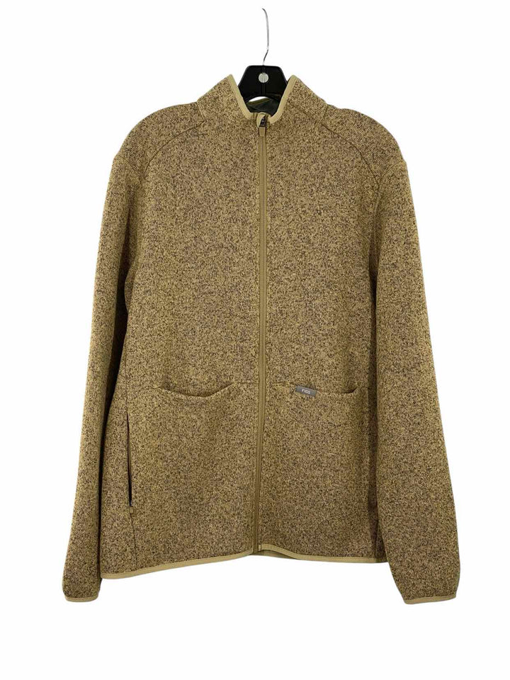 Figs Size L Beige Jacket (Outdoor)