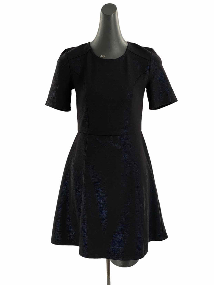 AQUA Size S Black Blue Dress