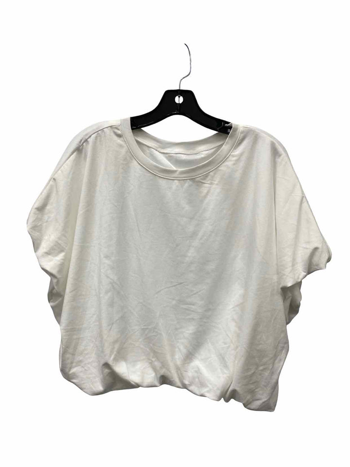 Tankaneo Size L White Short Sleeve Shirts