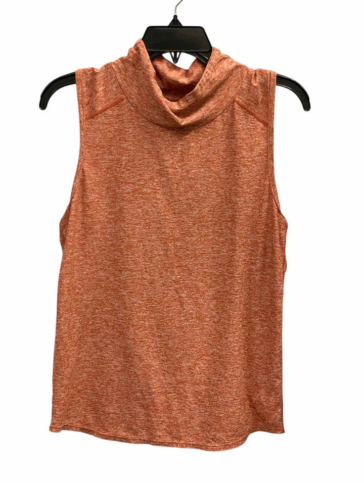 Oiselle Size S Orange Athletic Tank Top