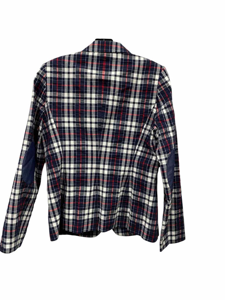 Tommy Hilfiger Size 10 Blue White & Red Jacket