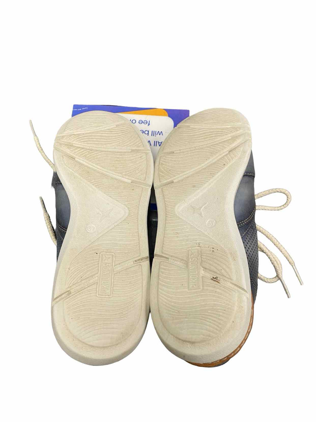 Pikolinos Shoe Size 37 Grey Leather Sneakers