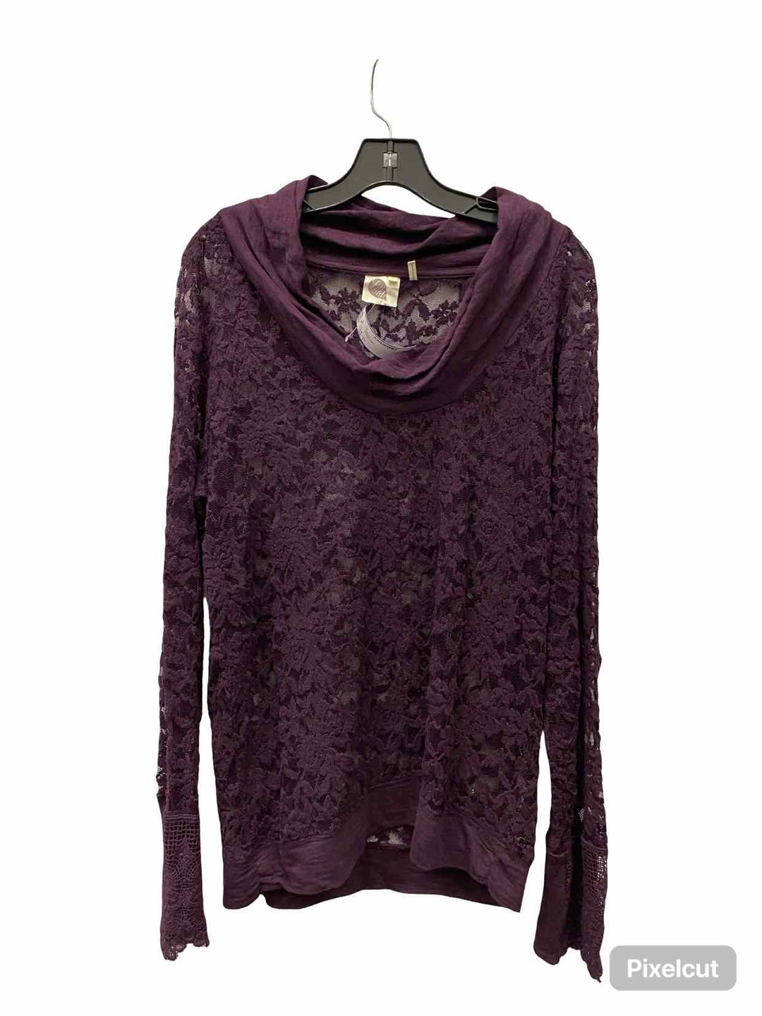 Lilka Size L Purple Lace Jacket