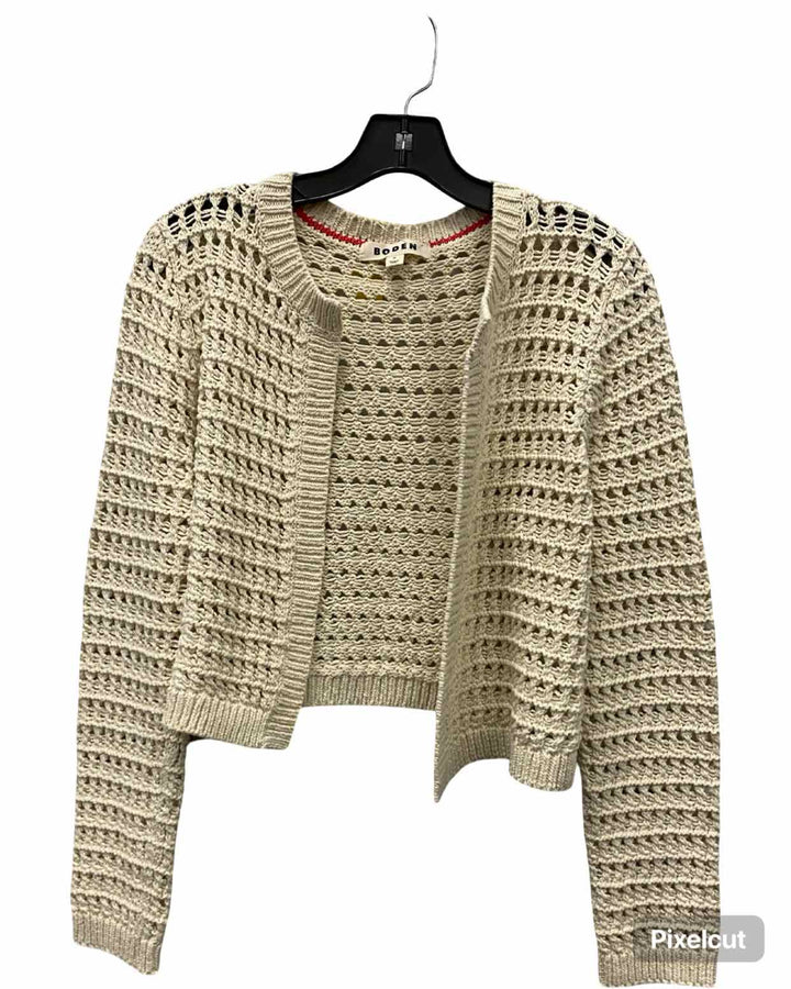 Boden Size M Cream Sweater