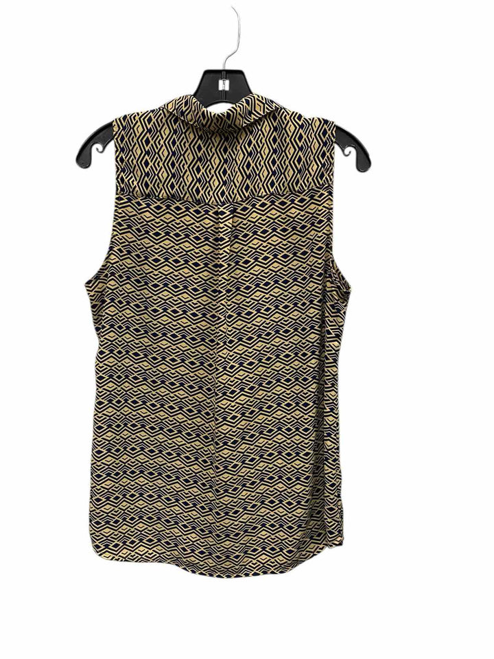 Banana Republic Size M Tan Black Tank Top