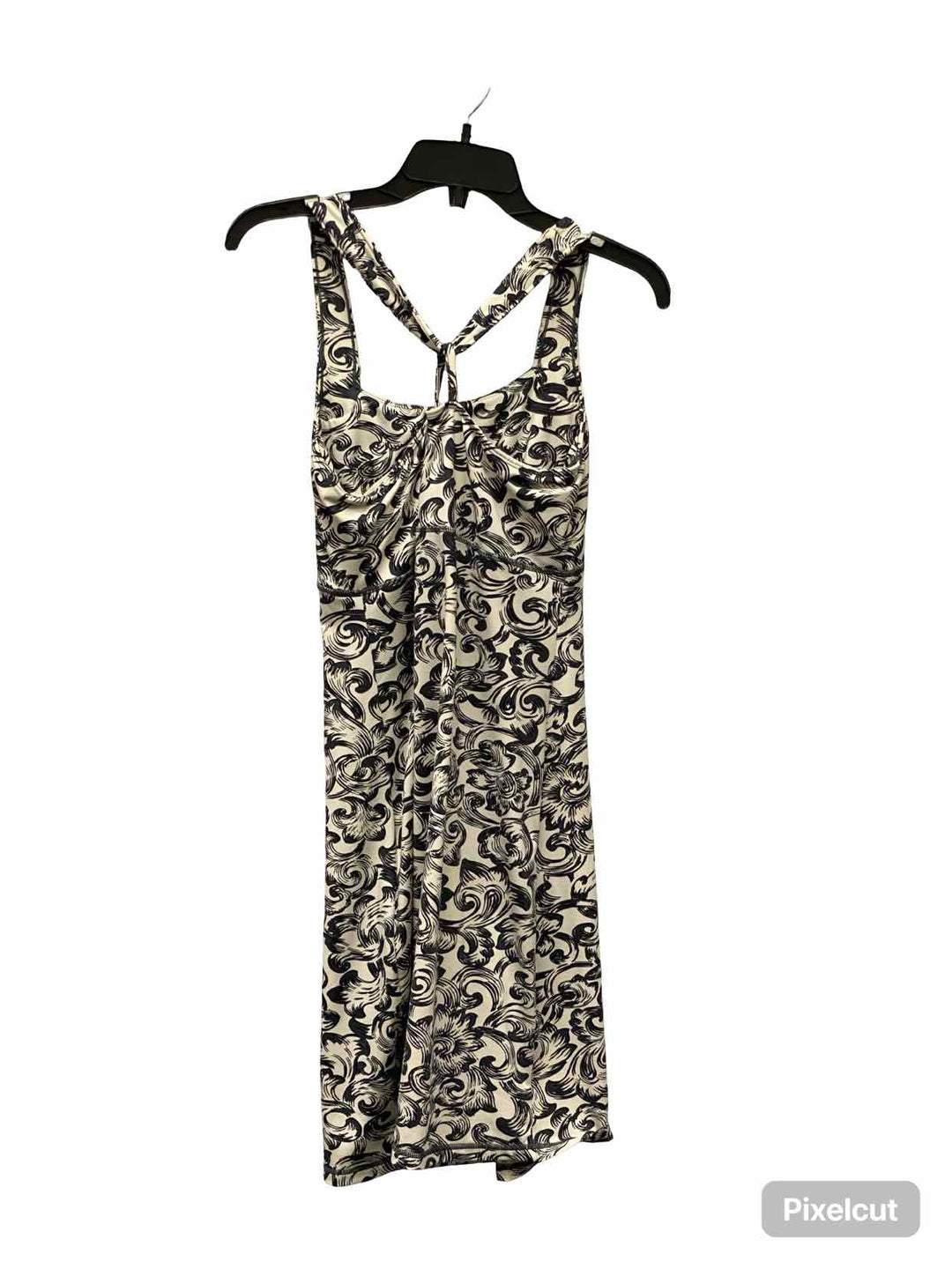 Title Nine Size S/M White Print Dress