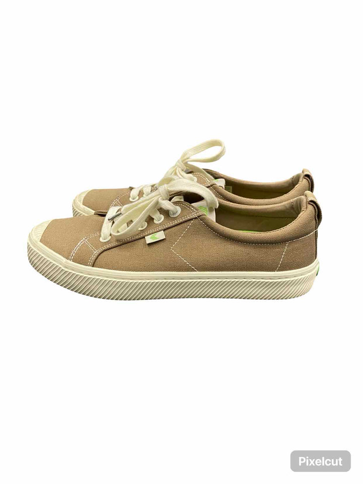 Cariuma Shoe Size 9 Brown Canvas OCA Low Sneakers