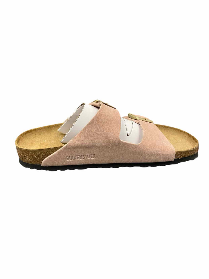 Birkenstock Shoe Size 40 Light Rose Leather NWOT Arizona Sandals