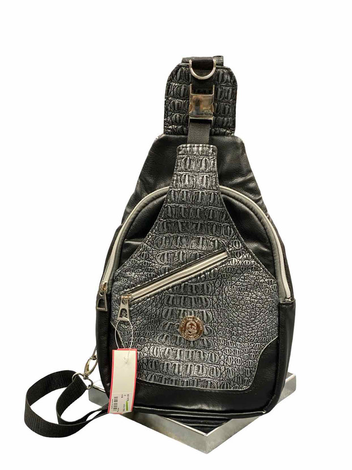Hull Bay Designs Black Sling Pack Purse