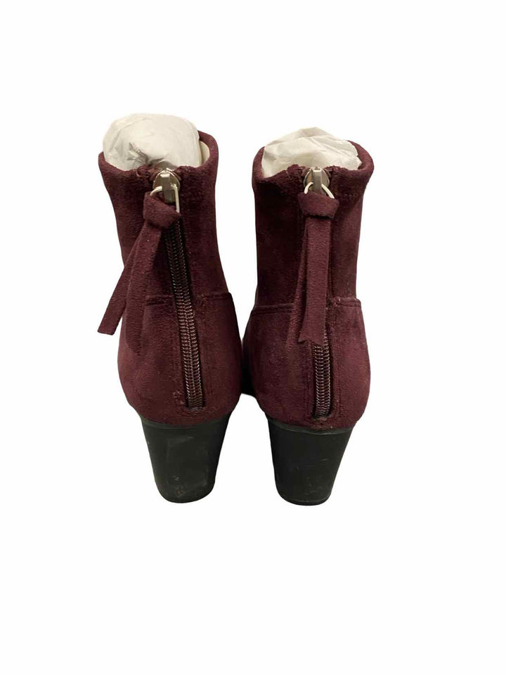 DV 8 Shoe Size 7.5 Plum Manmade Boots(Ankle)