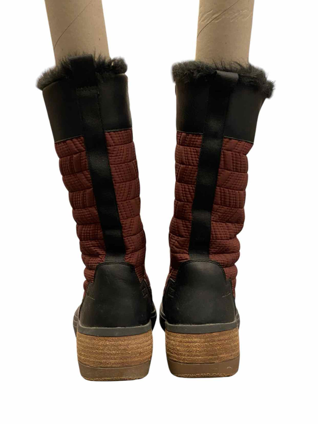 Merrell Shoe Size 8 Black Red Winter Boots(Ankle)