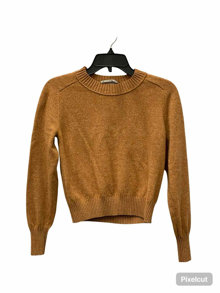 Everlane Size M Brown Wool & Cashmere Blend Sweater