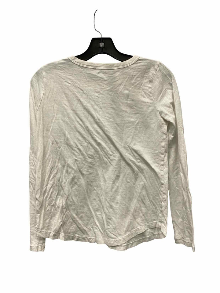 MadeWell Size XS White Long Sleeve Shirts