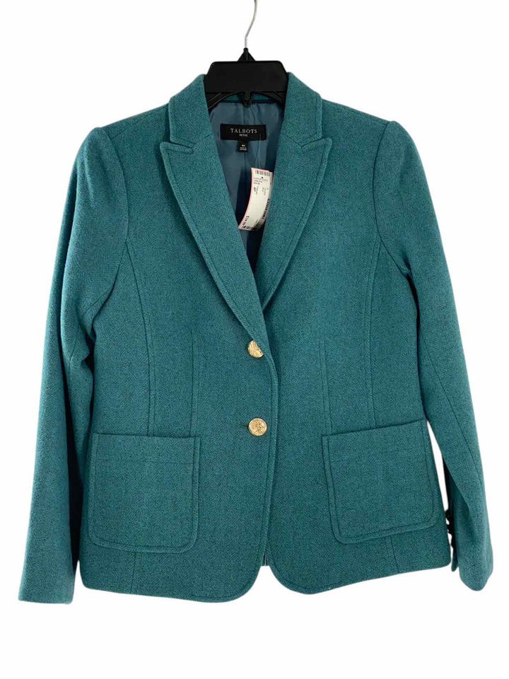 Talbots Size 4P Blue Jacket