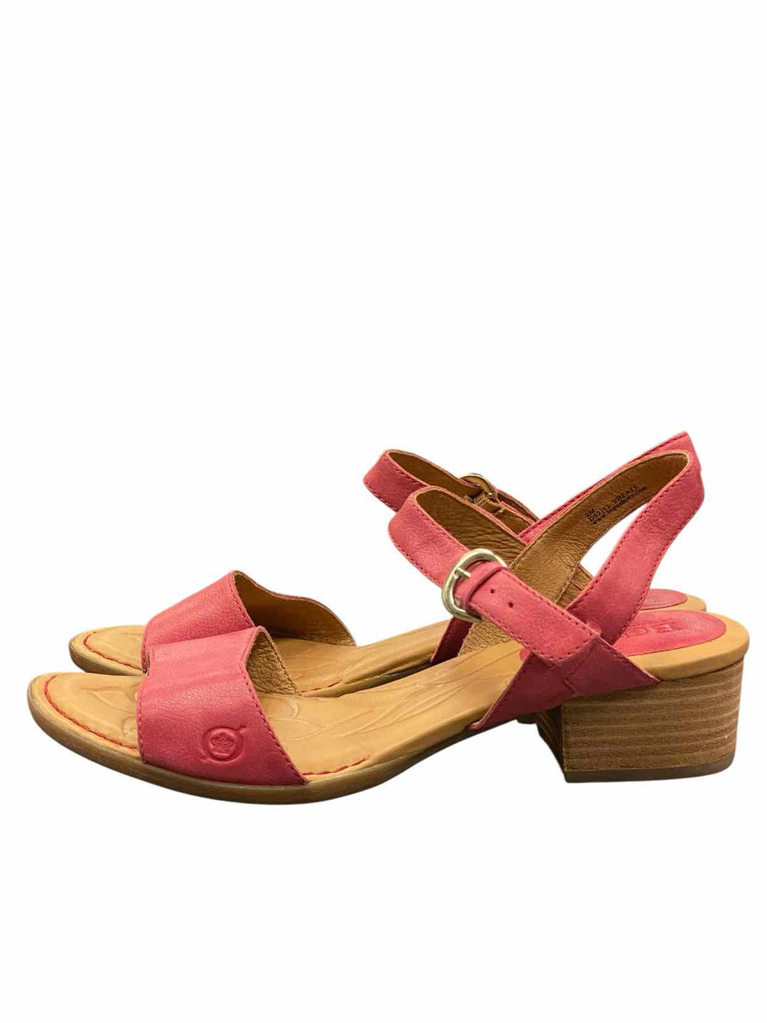 Born Shoe Size 9 Pink Leather Sandals