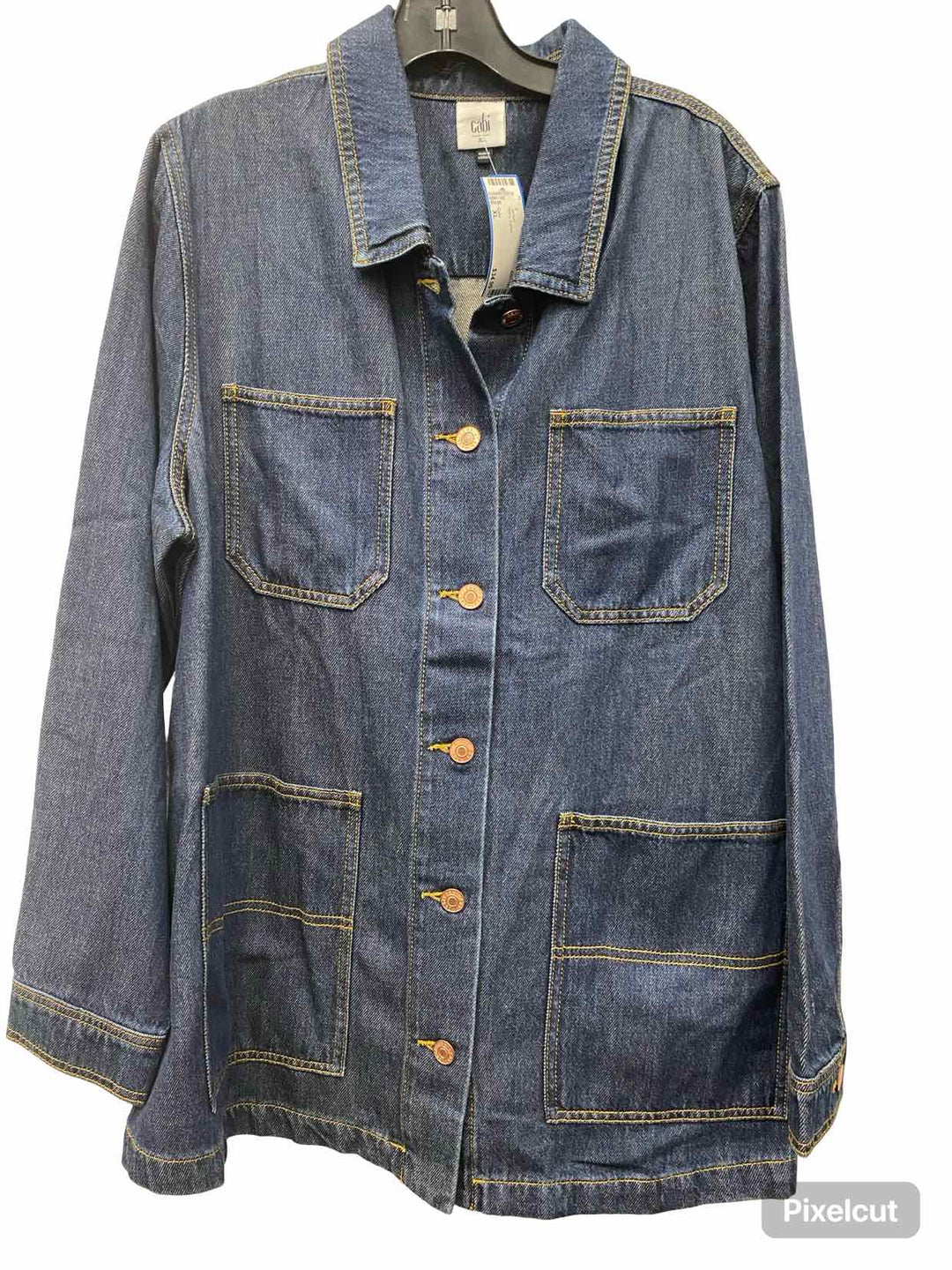 Cabi Size XL Navy Denim Jacket