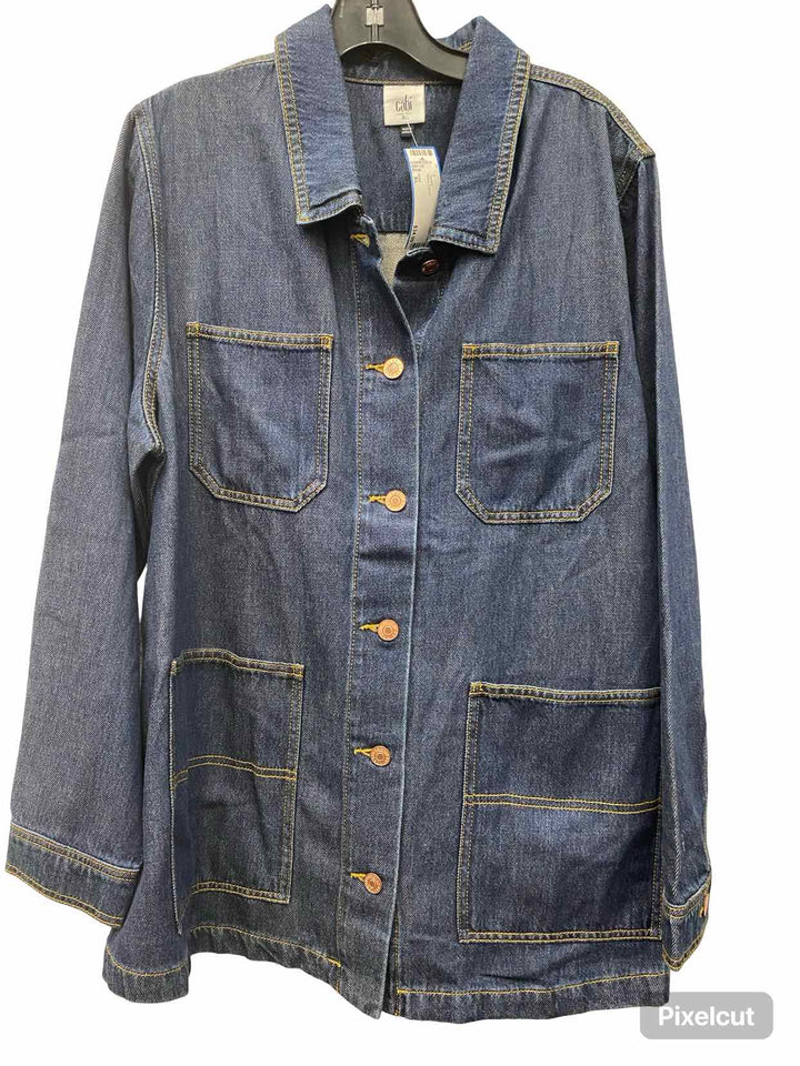 Cabi Size XL Navy Denim Jacket