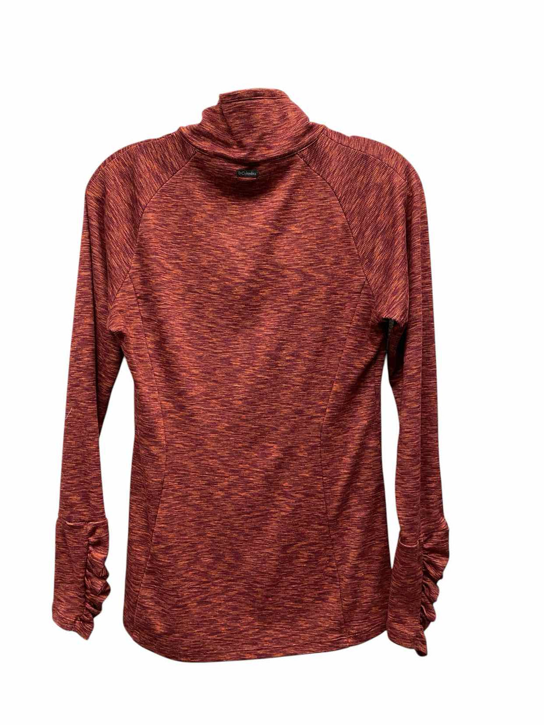 Columbia Size M Red Athletic Long Sleeve