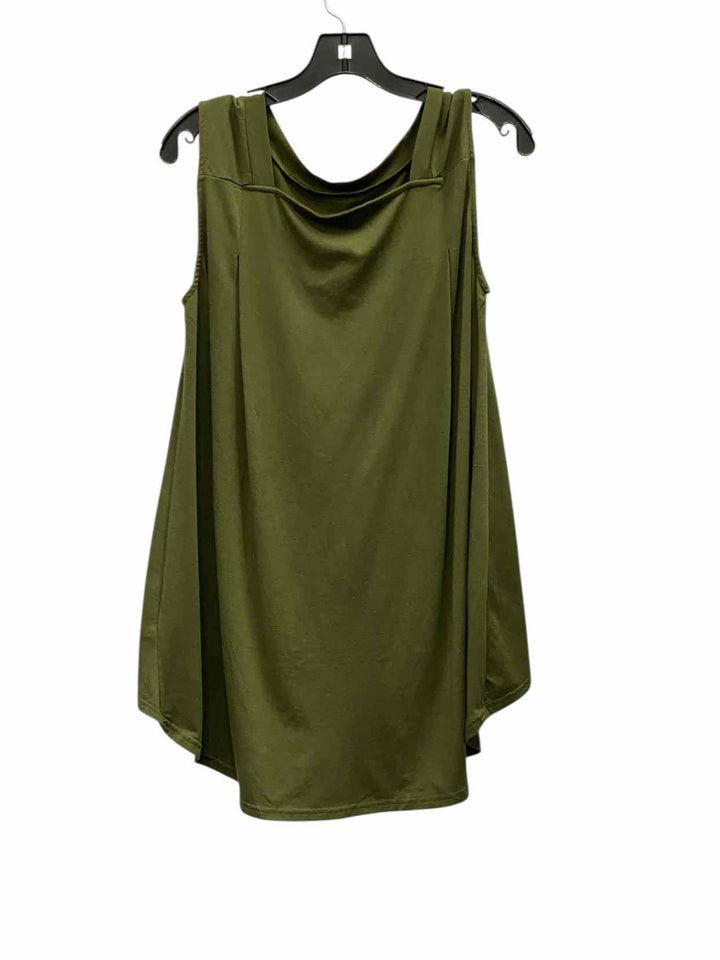 Unknown Brand Size M Green Tank Top