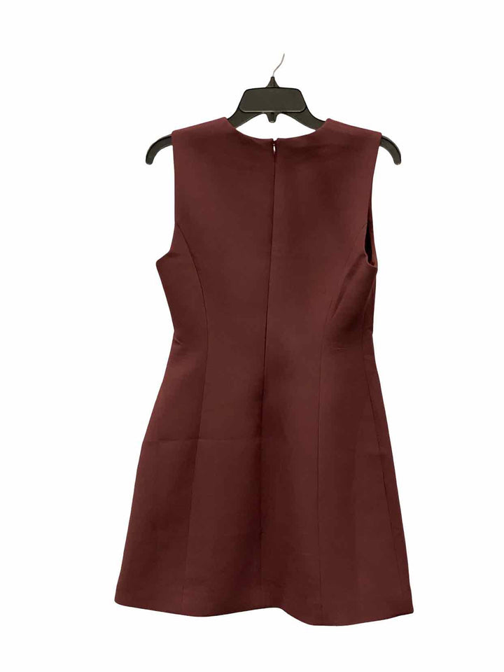 Babaton Size 6 Burgundy Dress