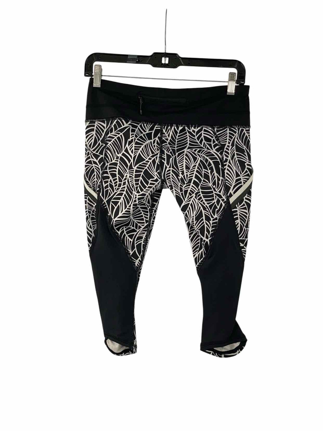 Lululemon Size 6 Black White Athletic Pants