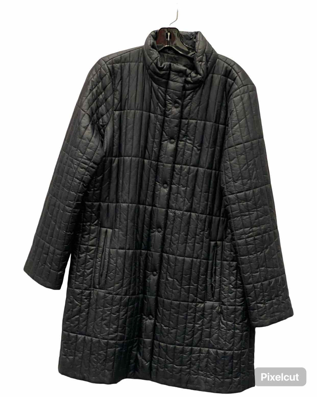 Eileen Fisher Size M Black Coat(Long)