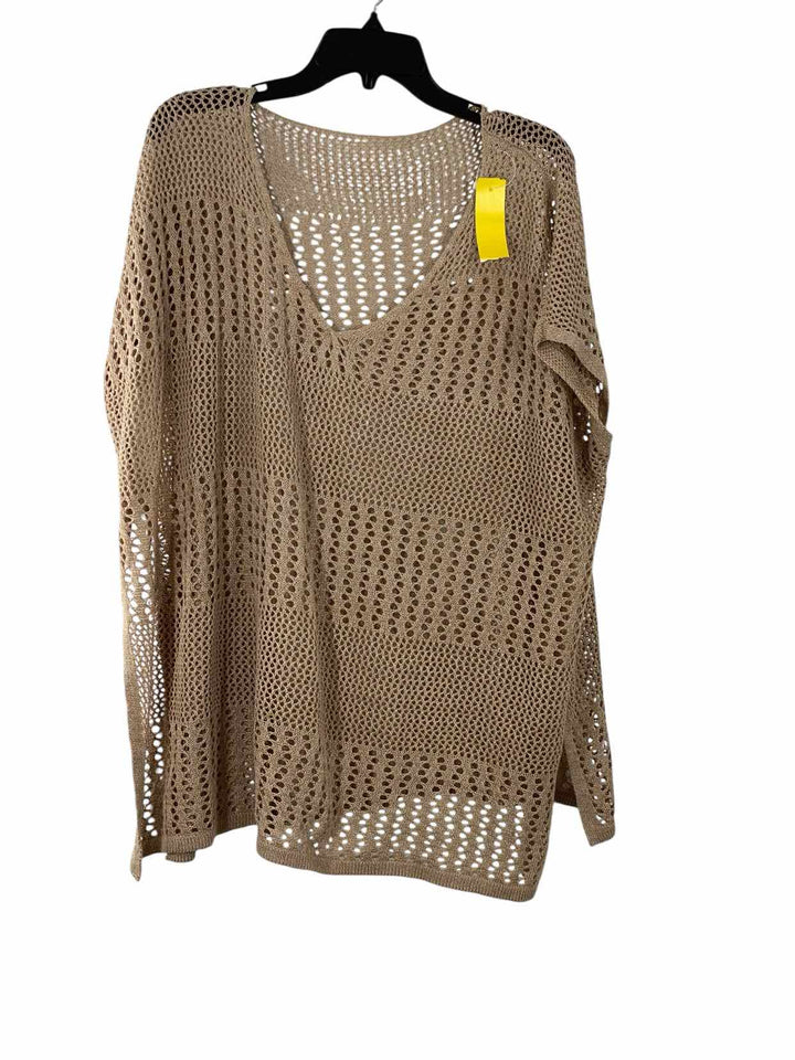 Unknown Brand Size L Brown Short Sleeve Shirts