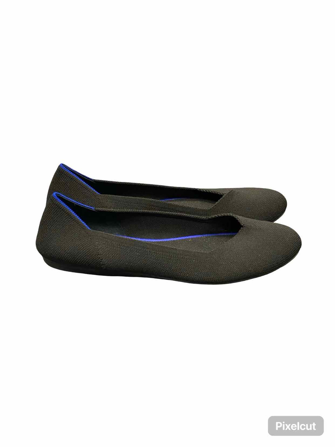 Rothy's Shoe Size 10.5 Black Recycled plastic bottles The Point Flats Flats