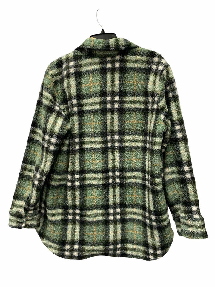 ecothreads Size S Green Plaid Jacket