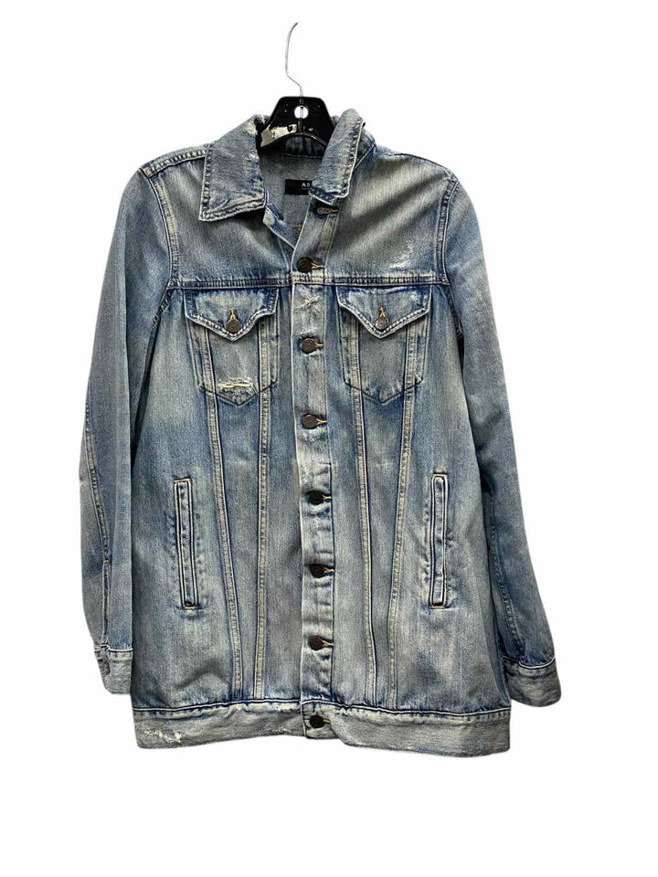 able Size S Light Blue Denim Jacket