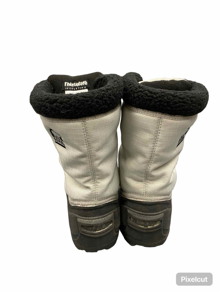Sorel Shoe Size 8 Grey Black Insulated Boots(Ankle)