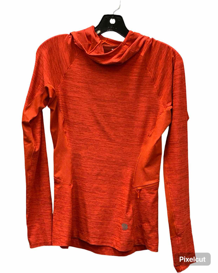 Mountain Hard Wear Size XS Orange Athletic Long Sleeve